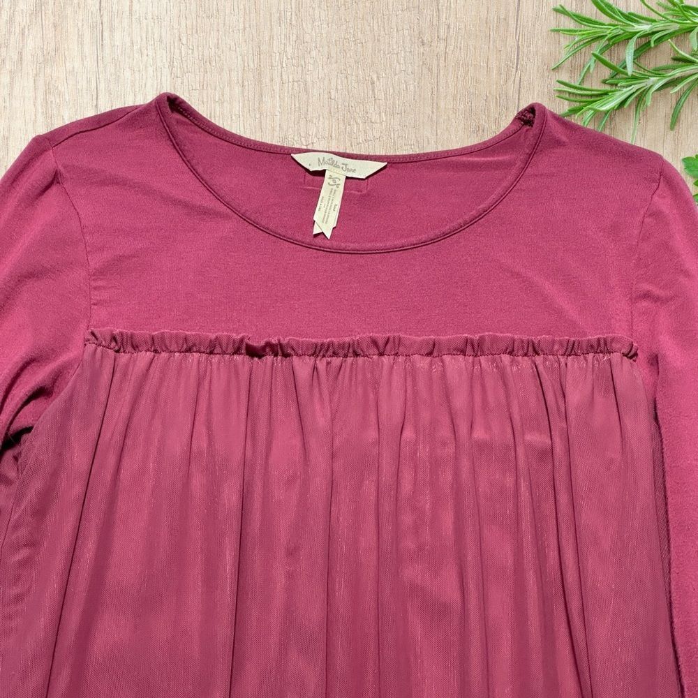 Matilda Jane Women's Top Small Boho Layered Romantic Flowy - Picture 2 of 9